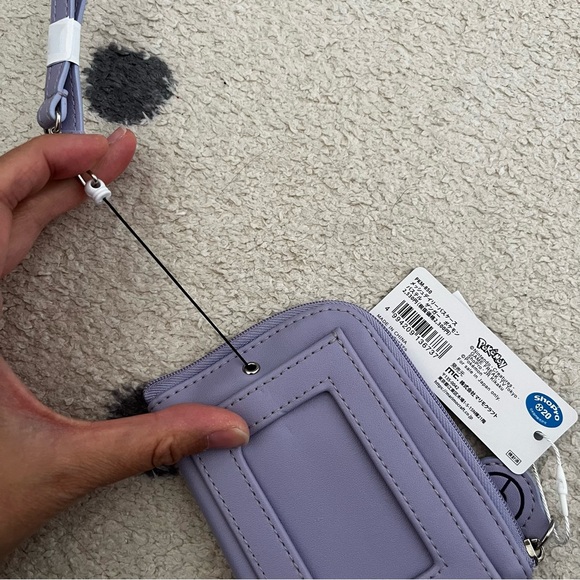 BNWT Japan Pokemon Gengar Mesh Card Holder Coin Pouch with retractable Reel - Picture 8 of 9